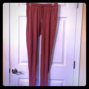 Pink joggers from A Pea in the Pod